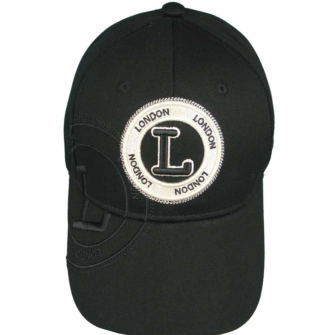 An Original Robin Ruth Brand London Badge Baseball Cap -Black