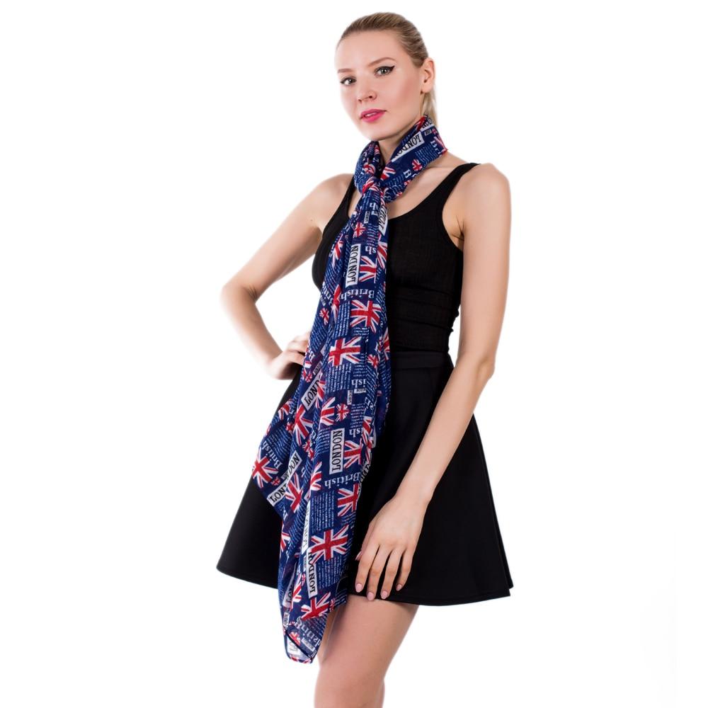 LONDON THEMED  LONG LUXURY SCARF - London Art and Souvenirs