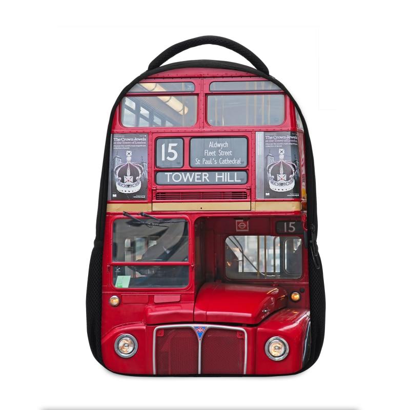 New Creative Designer 3D LONDON ROUTEMASTER BUS BACKPACK