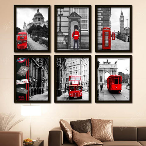 Wooden Magnetic Posters Frames Modern Big Photo Pictures Canvas Painting Hanger