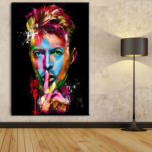 MAGNIFICENT HD Canva Prints on David Bowie British Singer Songwriter FRAMED OR UNFRAMED - London Art and Souvenirs