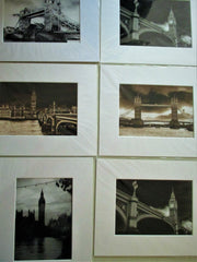 SET OF 6 ARTISTIC PHOTOS OF LONDON - London Art and Souvenirs