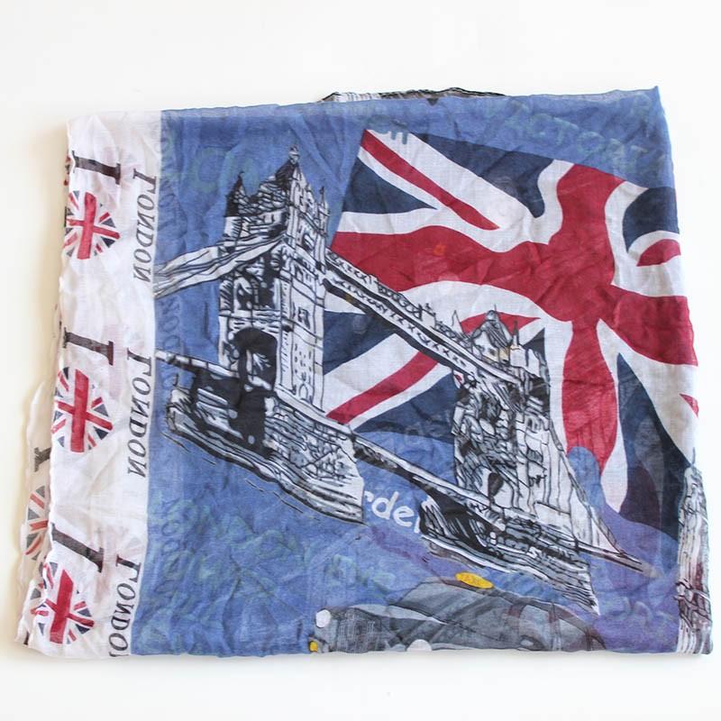 BEAUTIFUL LONDON DESIGN INFINITY SCARF OR WRAP - London Art and Souvenirs