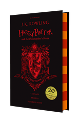 BOOK HARDCOVER  Harry Potter and the Philosopher's Stone –20th Anniversary Gryffindor Edition - London Art and Souvenirs