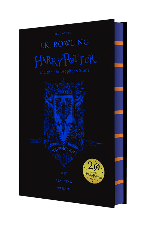BOOK HARDCOVER Harry Potter and the Philosopher's Stone – Ravenclaw Edition - London Art and Souvenirs