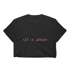 HOT IN LONDON Women's Crop Top - London Art and Souvenirs
