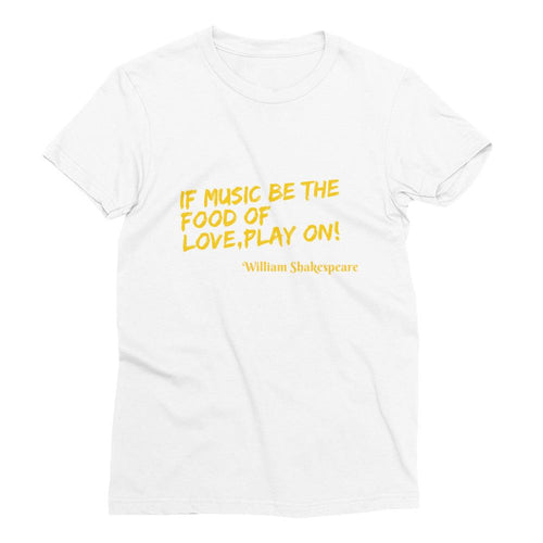 Women’s Short Sleeve T-Shirt with quote from W Shakespeare - London Art and Souvenirs