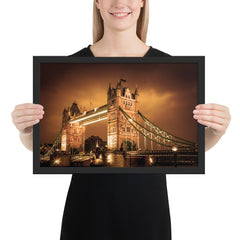 BEAUTIFUL PHOTO PRINT OF TOWER BRIDGE LONDON - London Art and Souvenirs