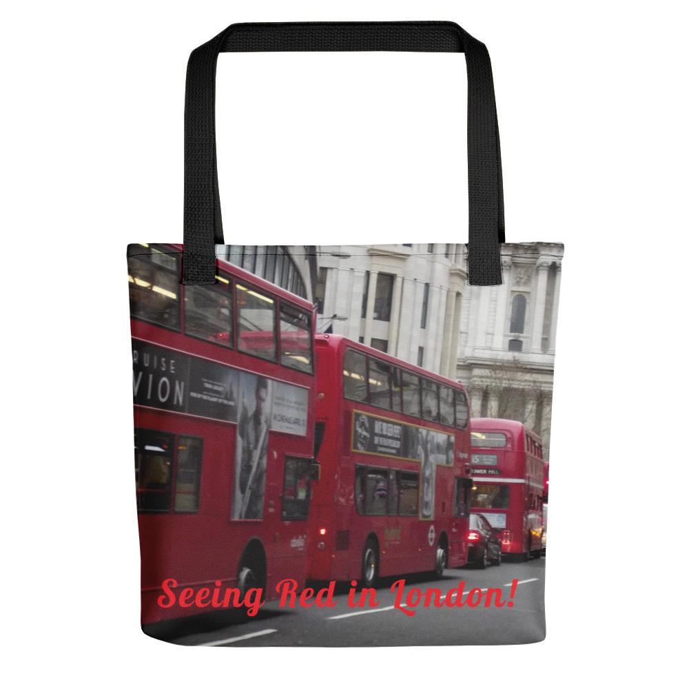 London Buses Tote Bag - London Art and Souvenirs