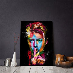 MAGNIFICENT HD Canva Prints on David Bowie British Singer Songwriter FRAMED OR UNFRAMED - London Art and Souvenirs