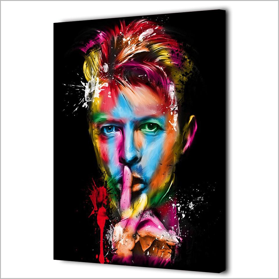 MAGNIFICENT HD Canva Prints on David Bowie British Singer Songwriter FRAMED OR UNFRAMED - London Art and Souvenirs